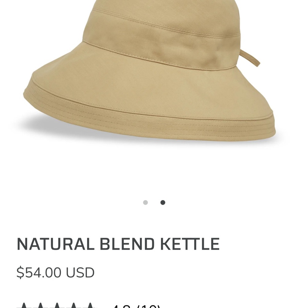 Natural Blend Kettle Sun Hat - Tan